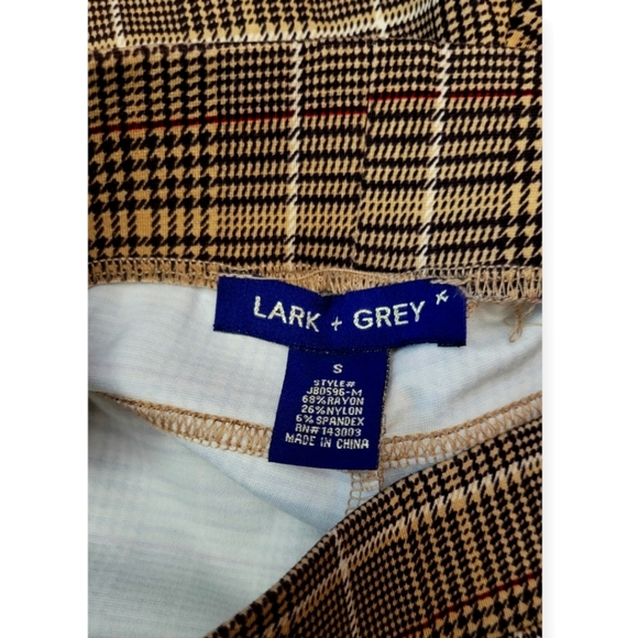 NEW! Pullon Pants Plaid Tartan - Picture 4 of 14